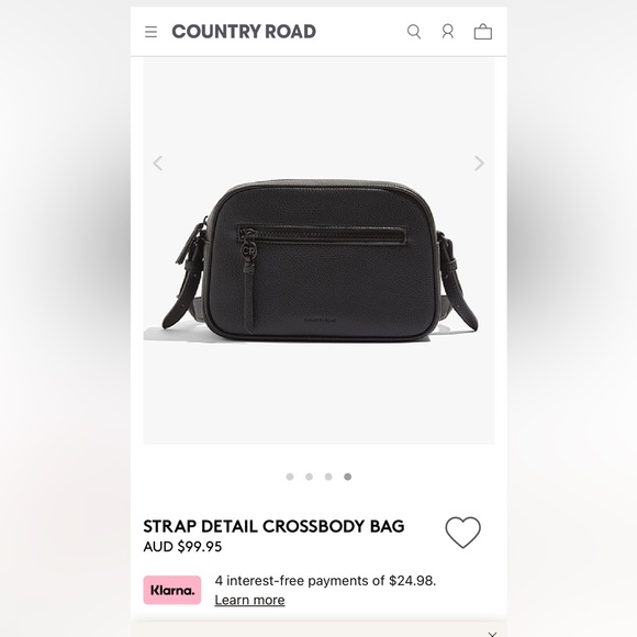 Country Road Cross Body Bag in Black - Picture 8 of 9